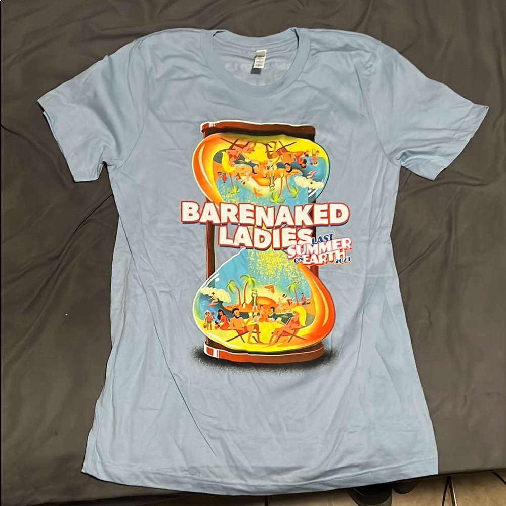 New Blue Medium Bella Canvas Barenaked Ladies T-shirt